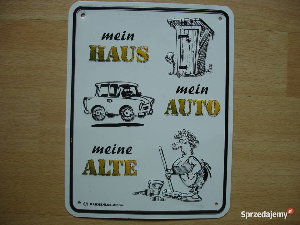 Tabliczka metalowa 6 Zielona Góra sprzedam