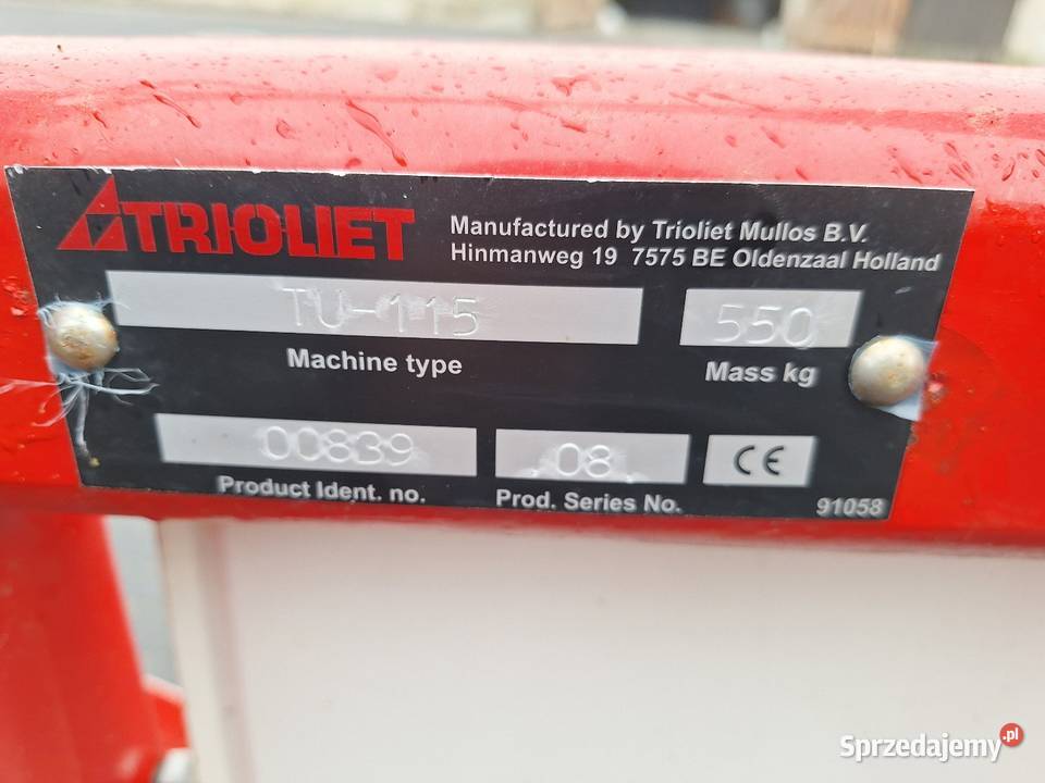 Wycinak Trioliet TU115 Gniezno