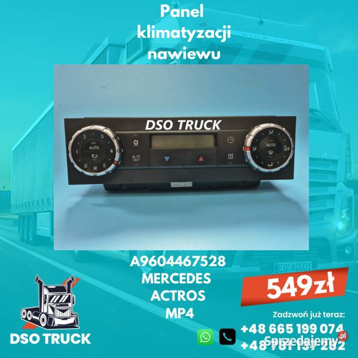 Panel klimatyzacji nawiewu A9604467528 MERCEDES Zawichost