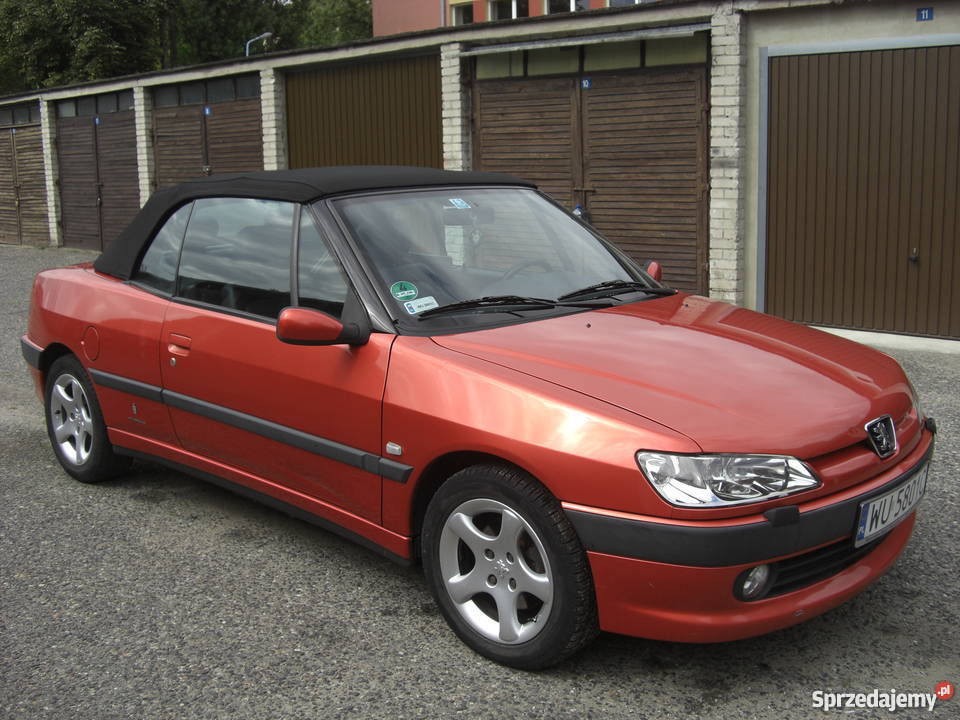Peugeot 306 20 16V Cabriolet KLIMA Zarejestrowany w Polsce Warszawa