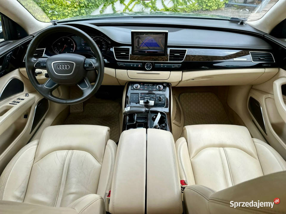 Audi A8 42 TDI wyposażenie D4 2010 Rok produkcji 2011 śląskie Tarnowskie Góry