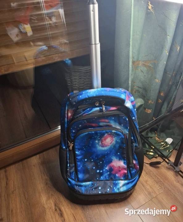 Plecak Galaxy na kółkach nowy Mórkowo sprzedam