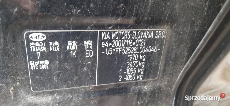 KIA CEED 20 CRDI Kombi 2007 Uszkodzony silnik Kołbiel sprzedam