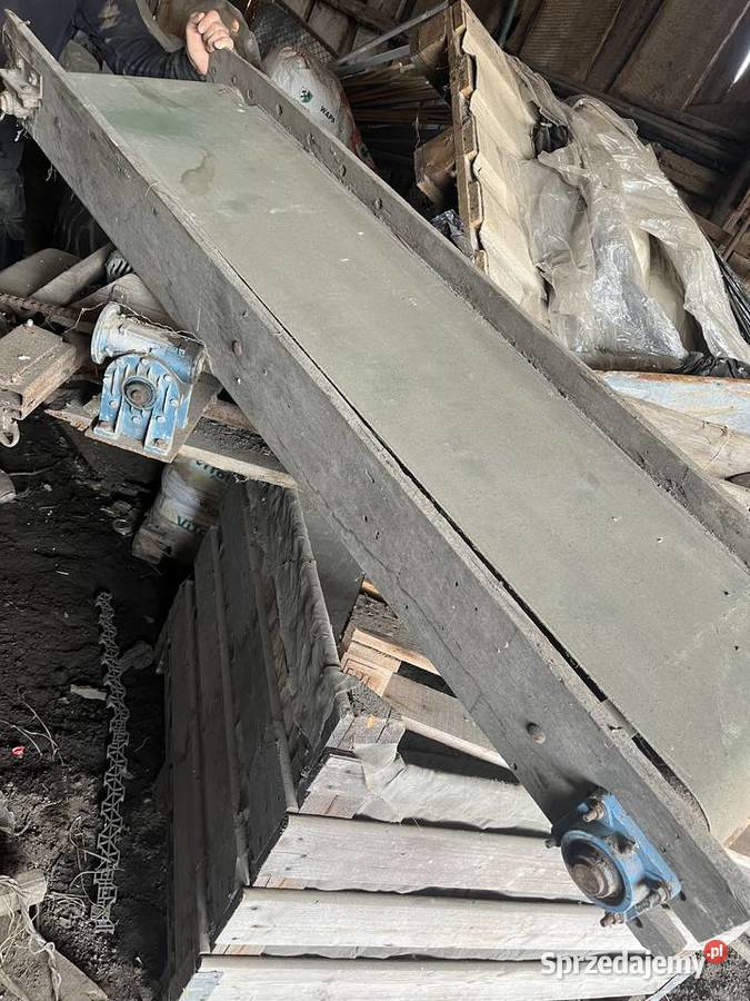 podajnik taśmowy taśmociąg przenosnik tasmowy nieuszkodzony Majaczewice