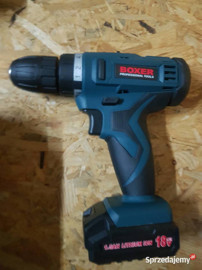 udostępnij Wkrętarka akumulatorowa Boxer BX175 Głogowa sprzedam