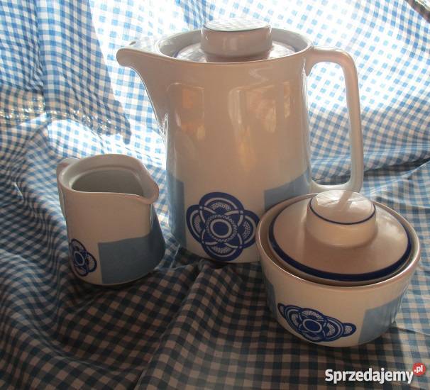 Zestaw Fabryka Porcelany LUBIANA PRL Łódź