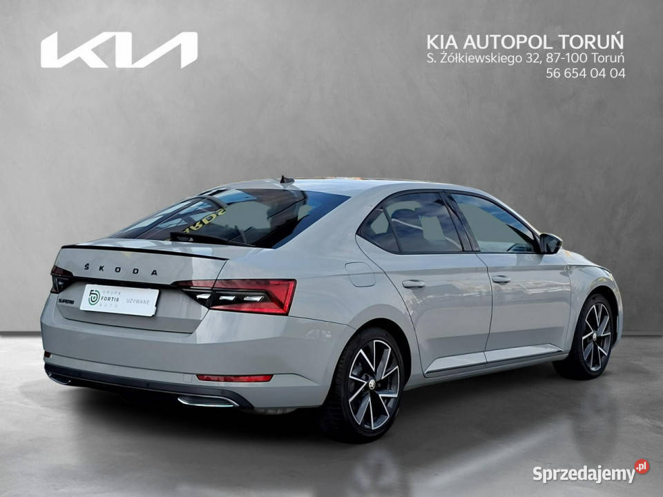 koda Superb SPORT LINE 20 TSI 190 DSGserwisowany tempomat