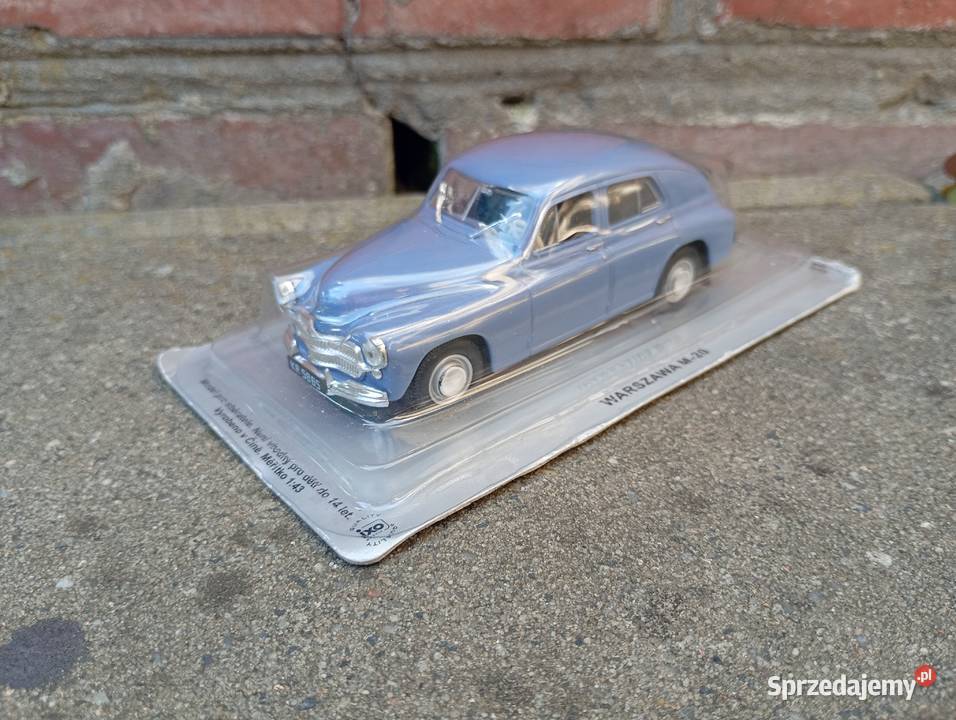 WARSZAWA M20 POBIEDA model kolekcja 143 kultowe Antyki, Sztuka, Kolekcje mazowieckie
