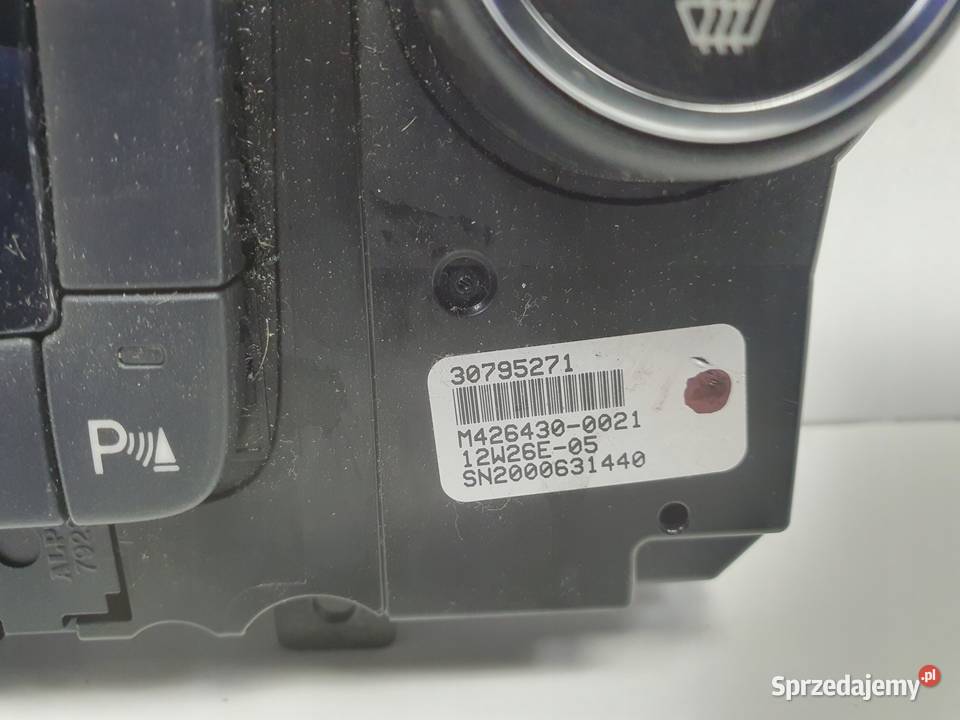 Volvo S60 II V60 I PANEL KLIMATYZACJI Nawiewu Janów sprzedam