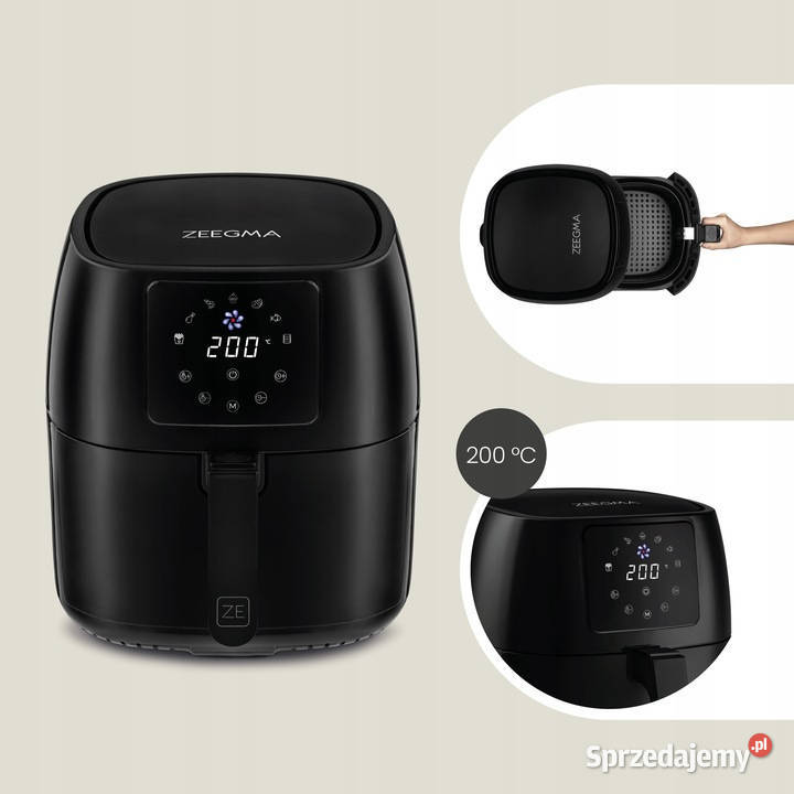 Frytkownica frytownica beztłuszczowa 45L LED AGD drobne Baranowo sprzedam