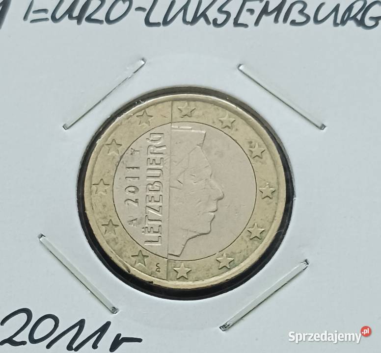 1 Euro Luksemburg 2011 r Konin