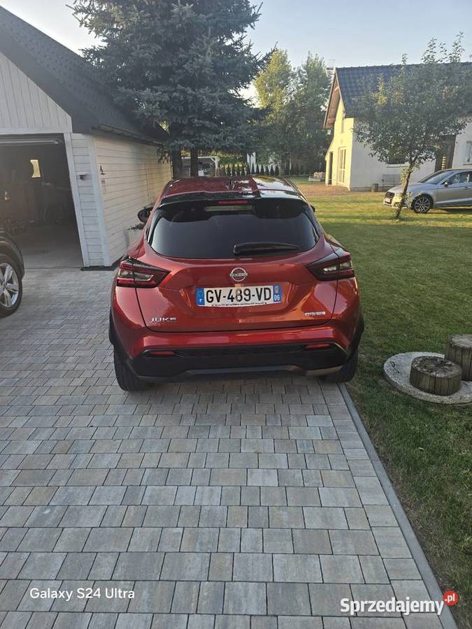 Nissan yuke czujnik martwego pola