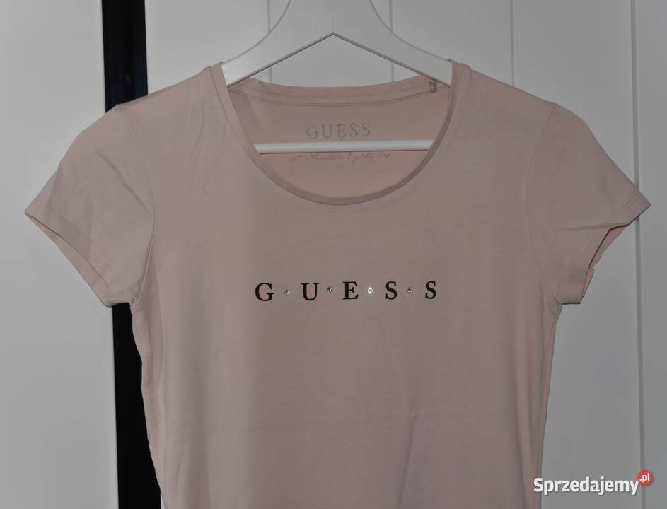 Guess śliczna bluzeczka cyrkonie 34 XS Inny materiał Wrocław