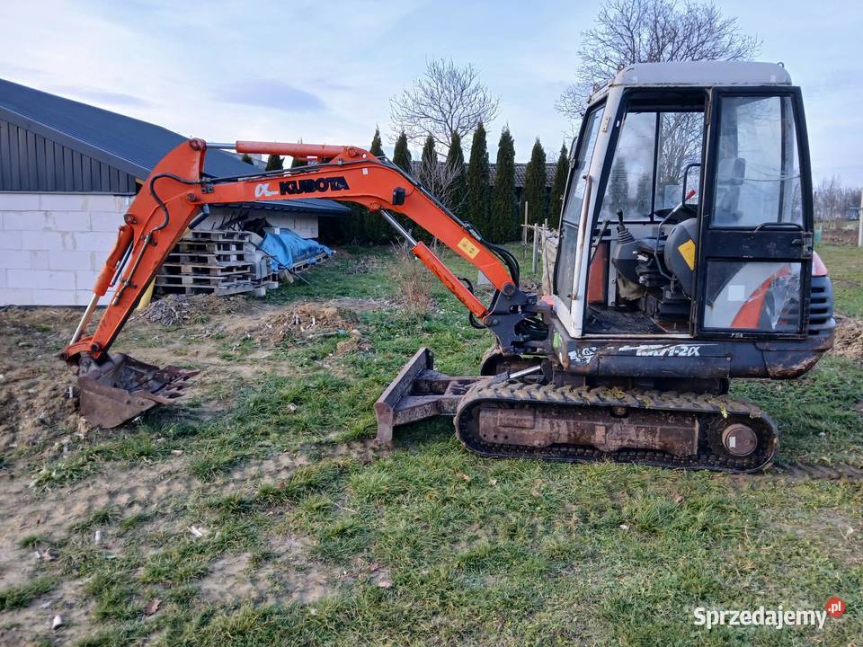 KUBOTA KX712 MINIKOPARKA 2001r 3t podkarpackie Grodzisko Górne