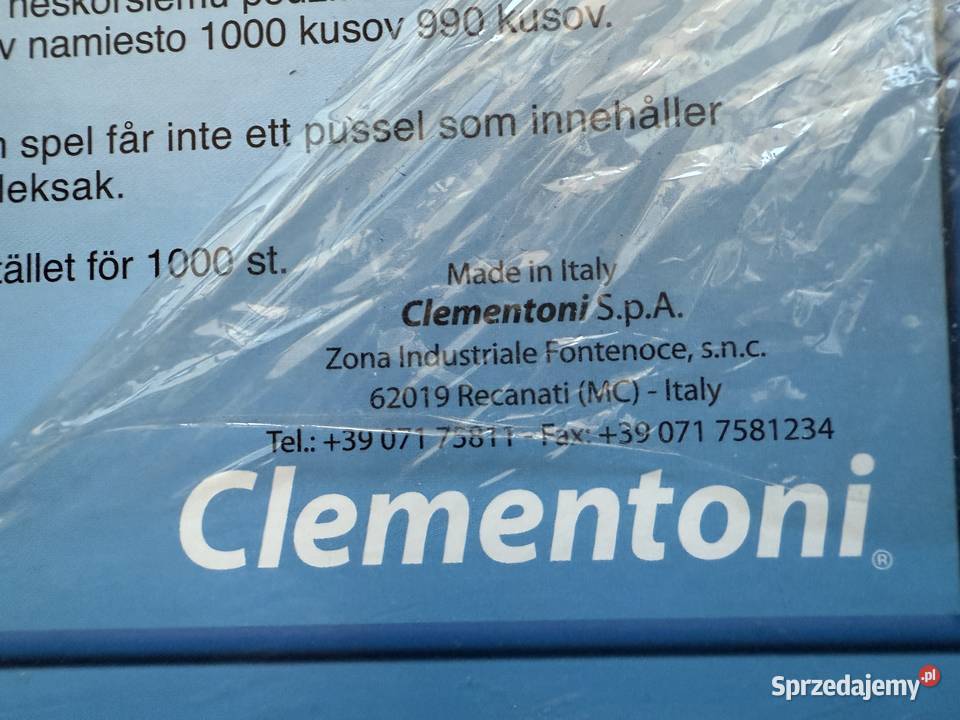 PUZZLE 1000 UKŁADANKA DISNEY Clementoni