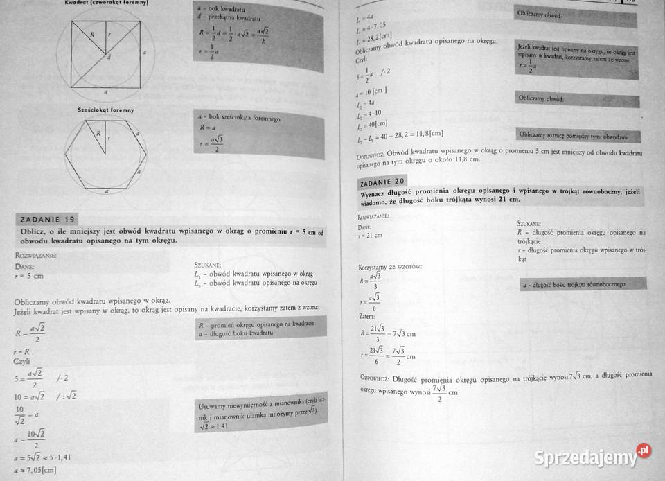 Repetytorium gimnazjalisty Matematyka Marta Rok wydania 2010 Chełm