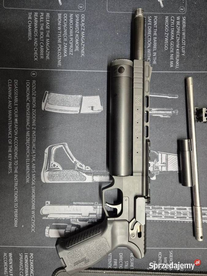 Pistolet Agt manul kal55 Jasienica Dolna