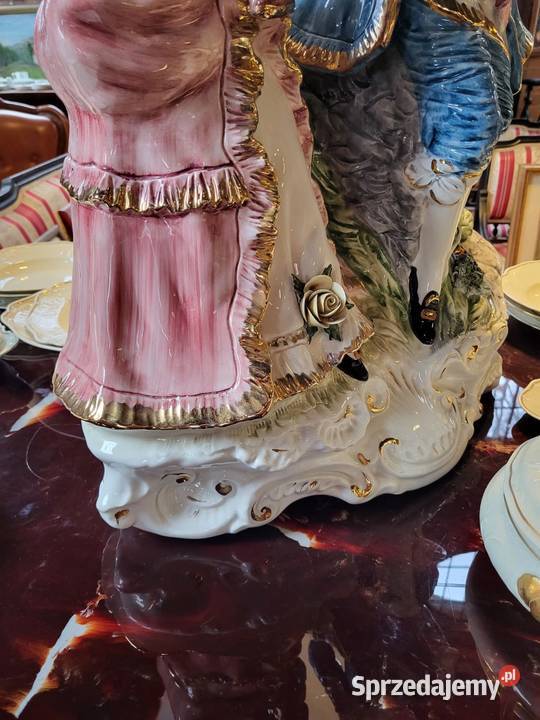 Ogromna lampa porcelanowa Rybnik