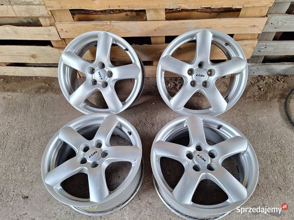 Alufelgi 5x112 17 ET38 Rial Audi A4 A6 Seat aluminiowe Choceń