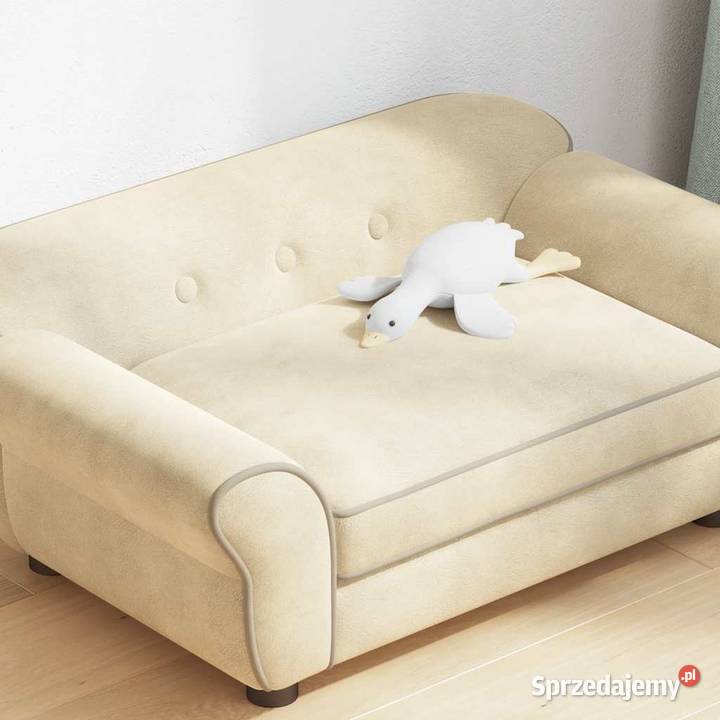 vidaXL Sofa psa kremowa 72x45x30 Warszawa