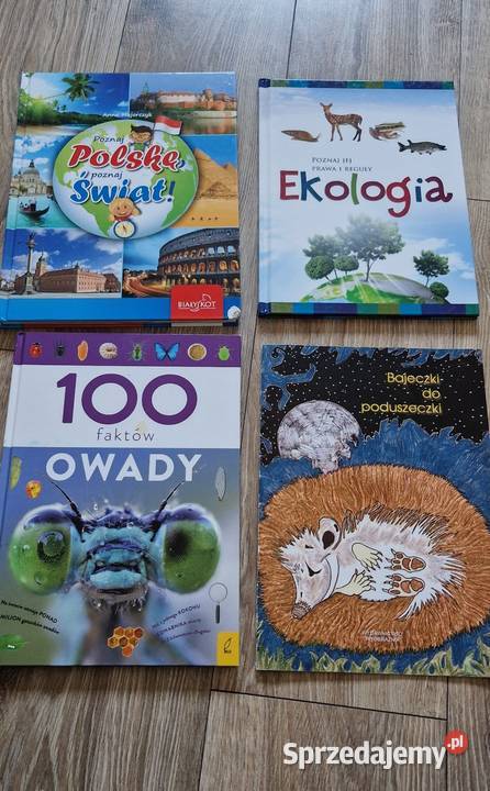 książki dzieci owady ekologia polska bajki