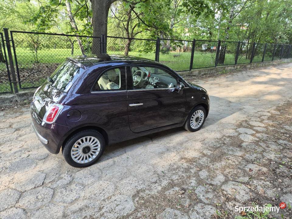Fiat 500 Śliwkowy Szydłowiec