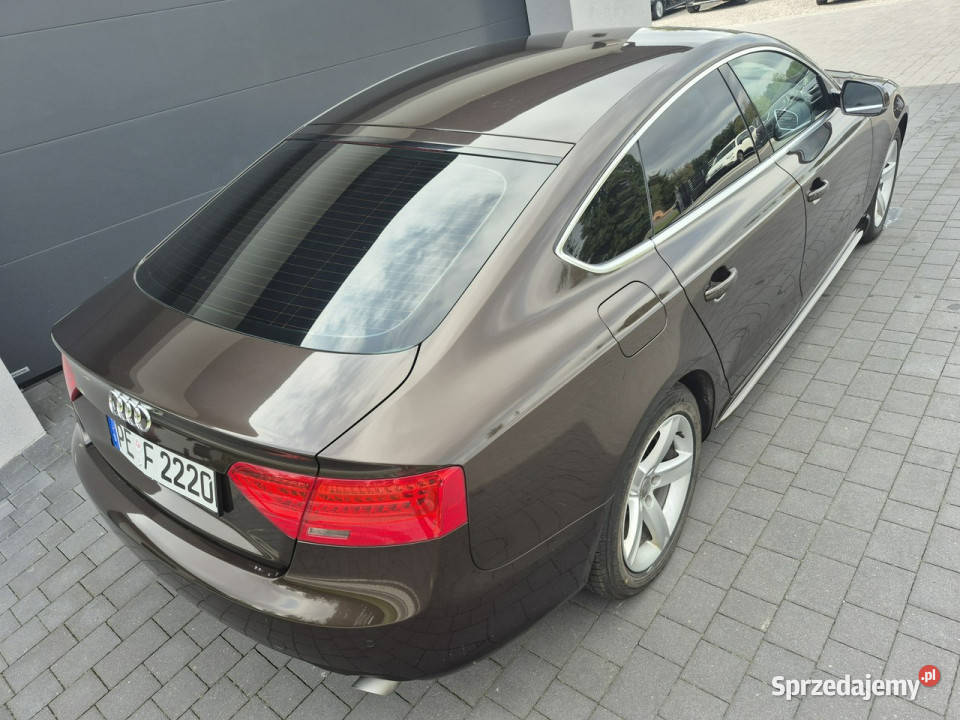 Audi A5 xenon led navi chromy ładny lift 8T A5 Motoryzacja