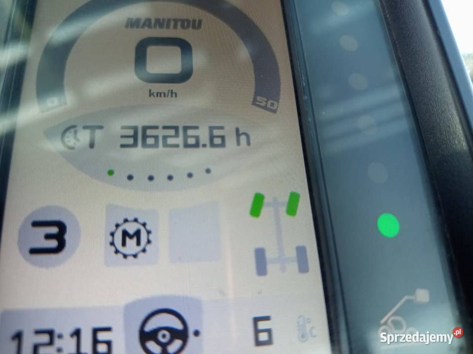 Ładowarka teleskopowa Manitou MLT 635130 PREMIUM Józefów