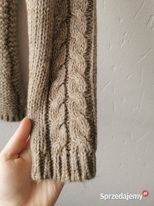 Brązowy sweter Kraków sprzedam