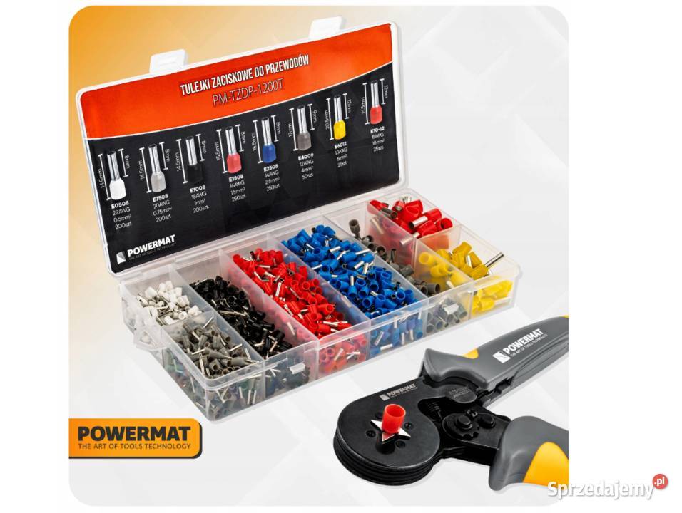 TULEJKI KOŃCÓWKI ZACISKOWE IZOLOWANE DO Katowice