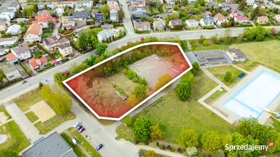 Usługowa handel budownictwo jedno i 62m Ciechanów