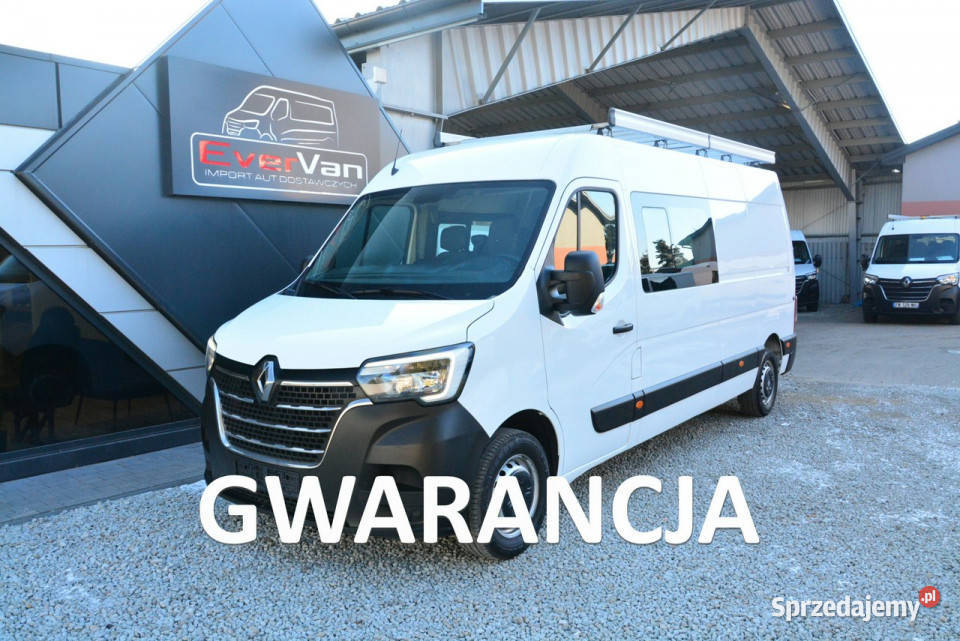 Renault Master master 7 osobowy brygadówka doka centralny zamek Warszawa