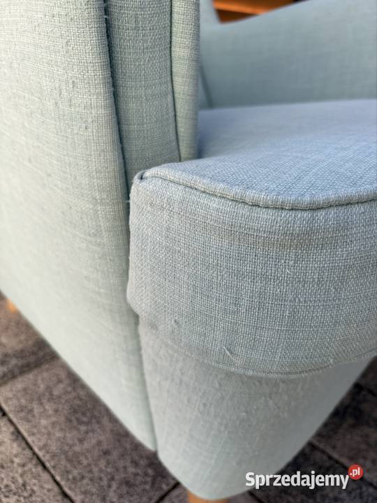 Fotel uszak miętowy IKEA Góra Bałdrzychowska-Kolonia