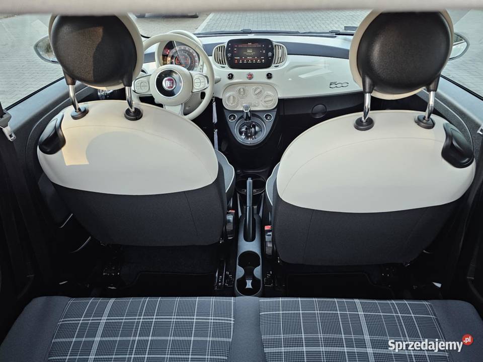 Fiat 500 Niski Przebieg 25 elektryczne szyby mazowieckie Ostrołęka