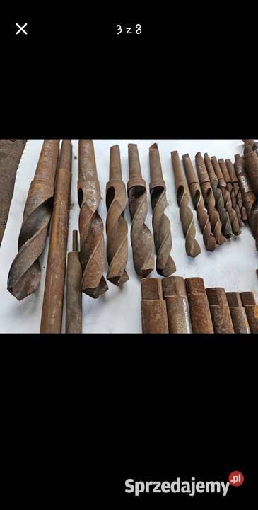 Narzędzia tokarskie wiertła gwintowniki Wągrowiec sprzedam