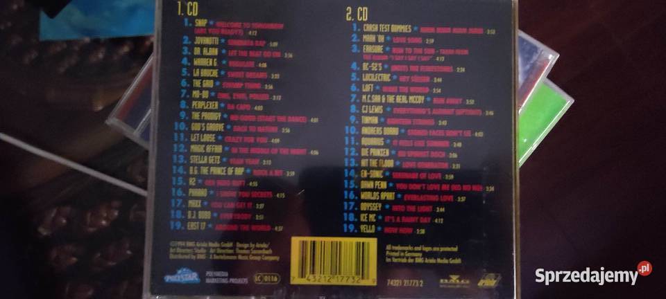 JUST THE BEST VOL 31994 2 CD Kultura i Rozrywka śląskie