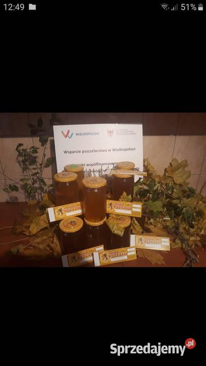 Sprzedam miód wielkopolskie Śrem
