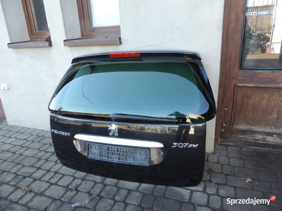 KLAPA TYLNA TYŁ PEUGEOT 307 SW KOMBI EXLD małopolskie Nowy Sącz