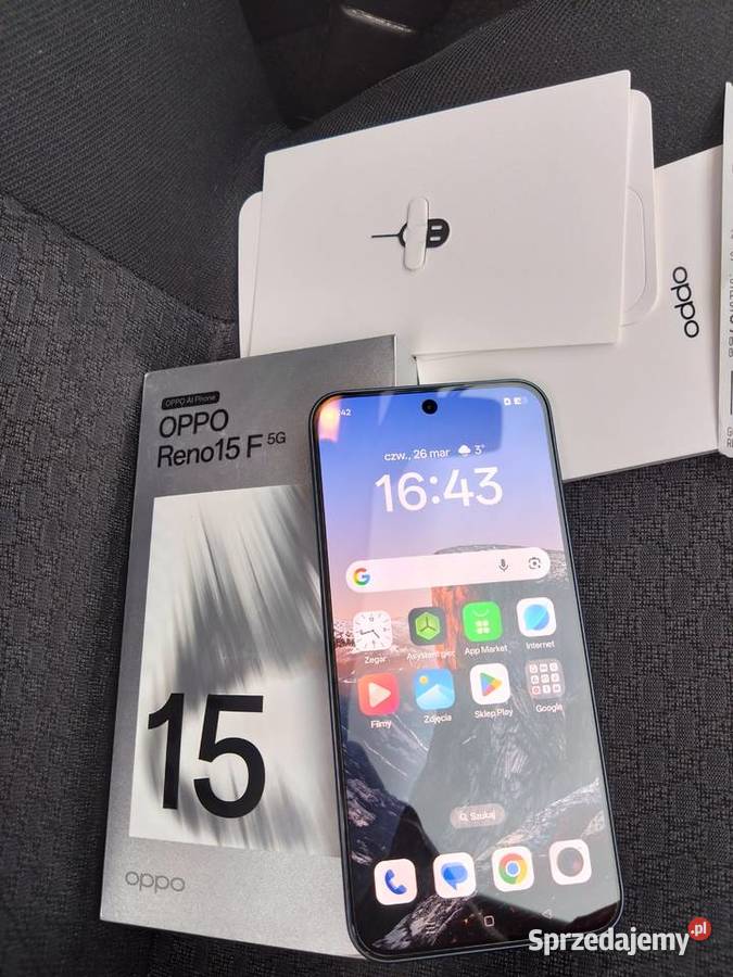 Smartfon Oppo Reno 15 F Prawie nowy Pozostałe