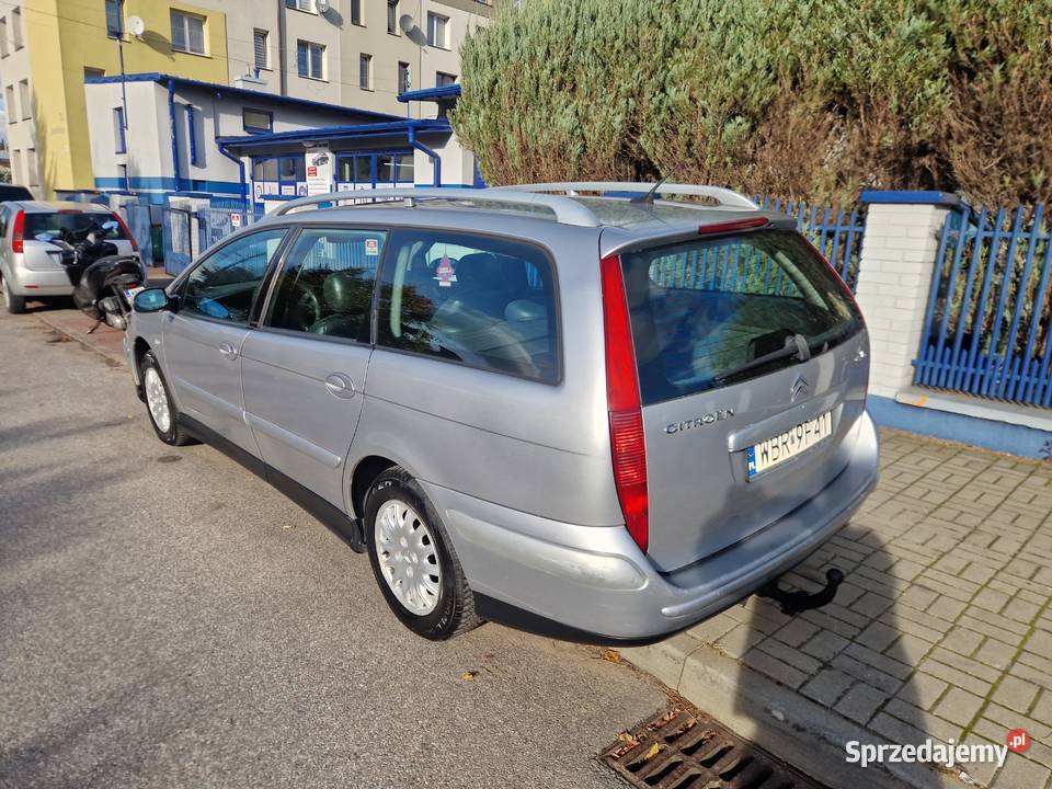 Citroen C 5 kombi 20 120 benzyna Gaz nieuszkodzony Białobrzegi sprzedam