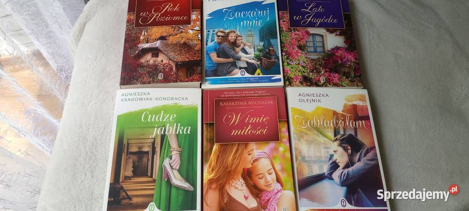 Powieści 6 książek Kraków sprzedam