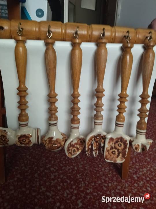 Z PRLU Przybory kuchenne z fajansuporcelany łódzkie Łódź sprzedam