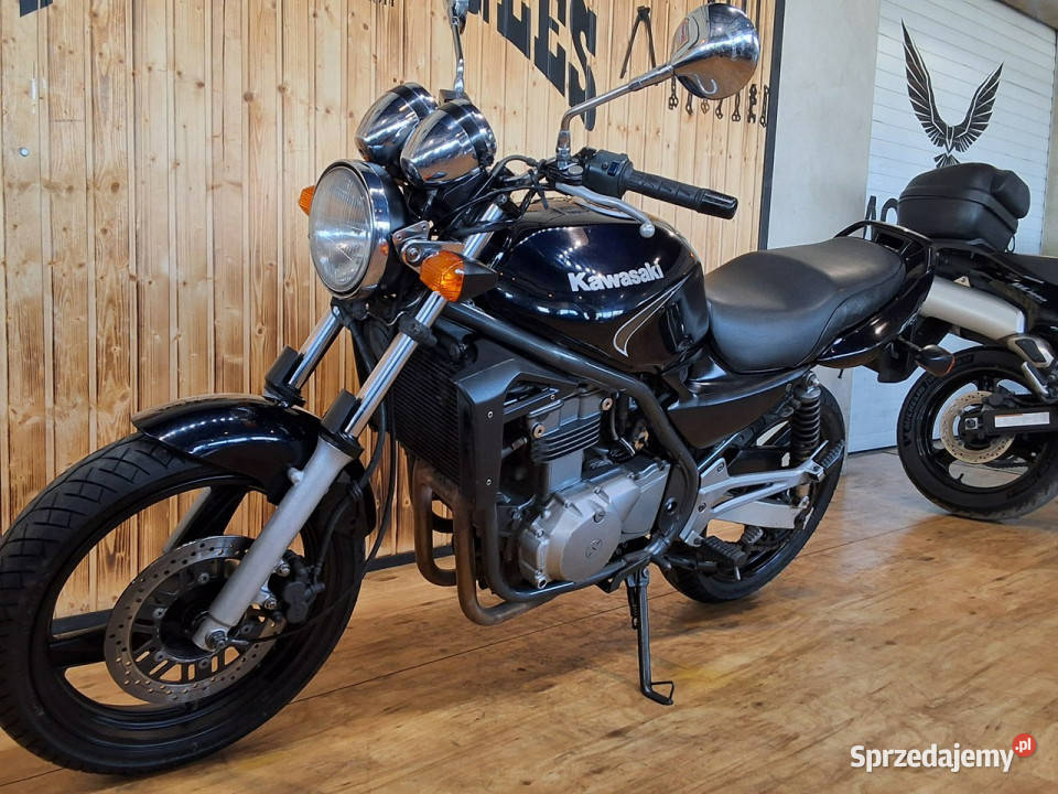 Kawasaki ER Piękny Motocykl KAWASAKI ER500 naked Stare Miasto
