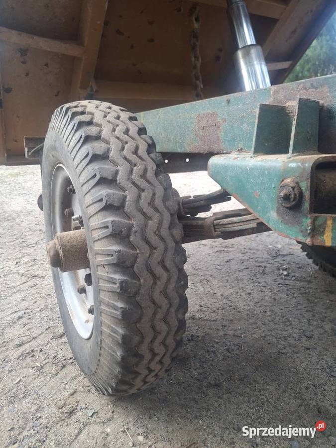 Przyczepa wywrotka 3stronny kipper hydrauliczny Krosno Odrzańskie