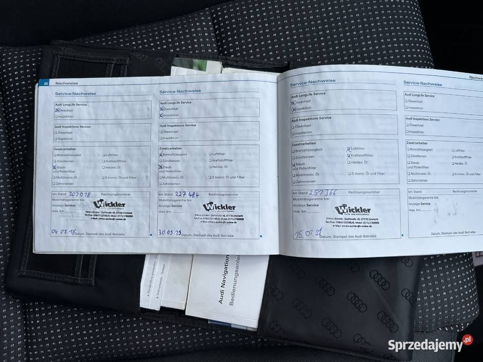 Audi A3 20 TDI Sportback Ambiente Automat Navi Ostrzeszów