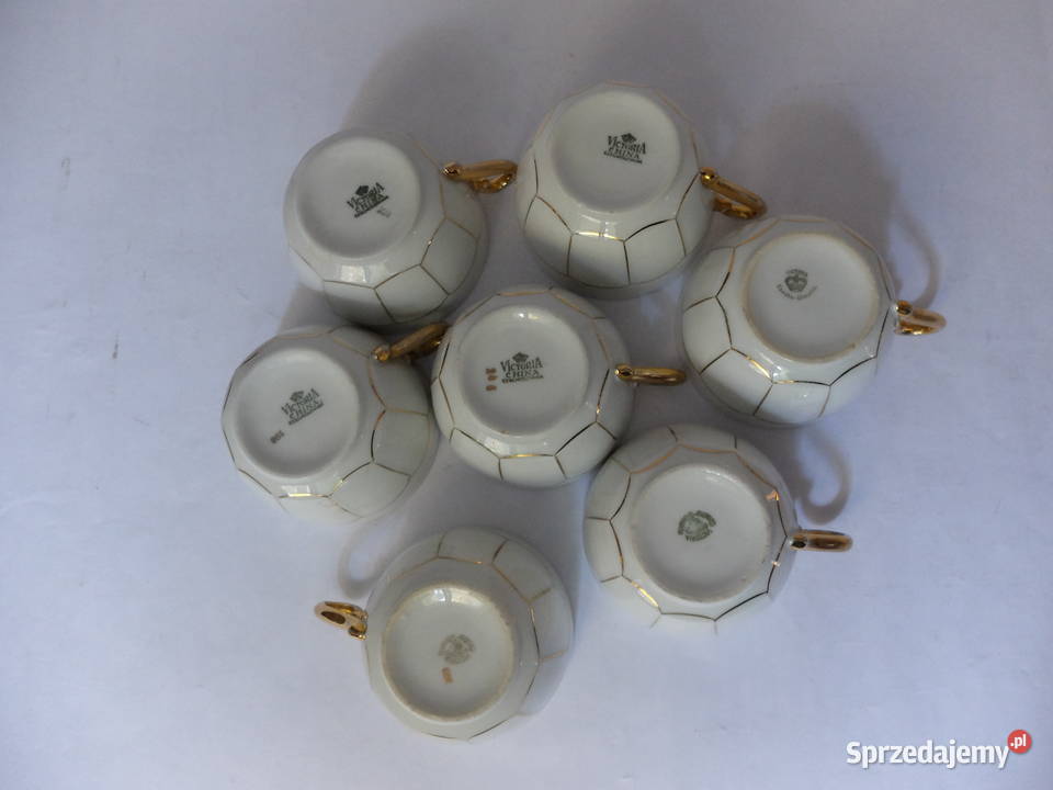 Przedwojenny serwis porcelanowy Victoria Porcelana i szkło Kościan