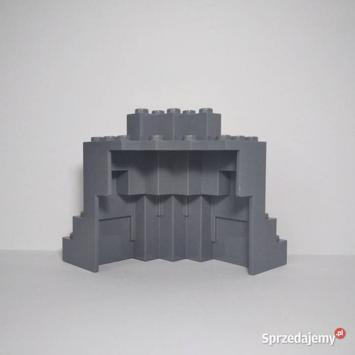Lego Skała 8x8x6 Dark Bluish Grey Kłaj