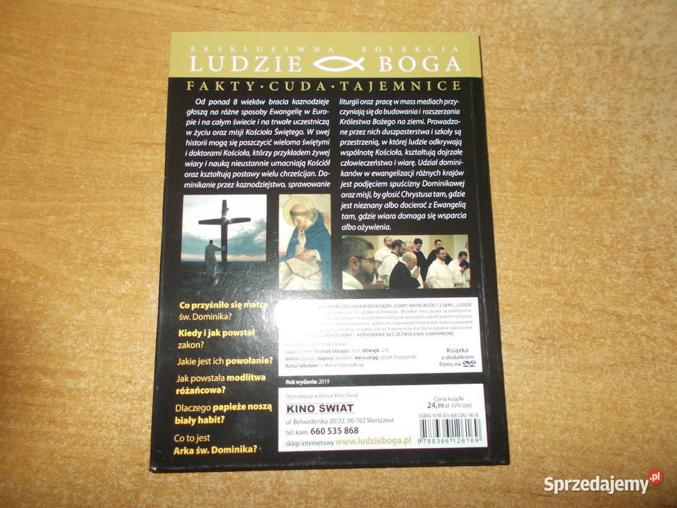Sekrety Dominikanów film DVD Głubczyce sprzedam