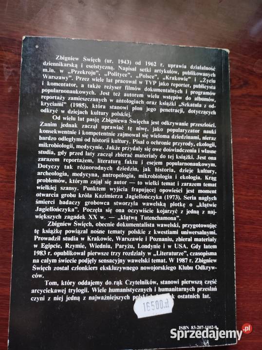 Zbigniew Święch Klątwy mikroby i uczeni Kielce sprzedam