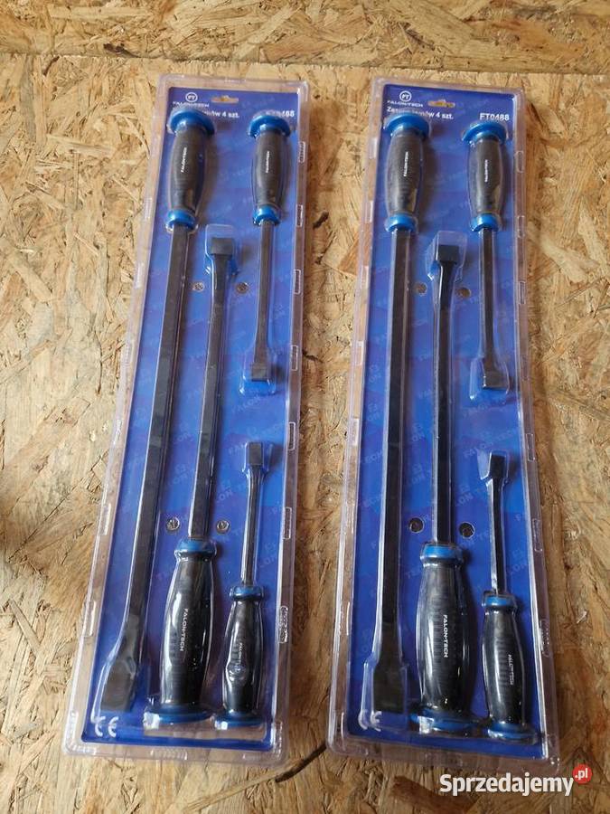 ŁYŻKI MONTAŻOWE DO OPON DO POBIJANIA ZESTAW 4x Narzędzia
